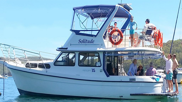 pittwater yacht rental